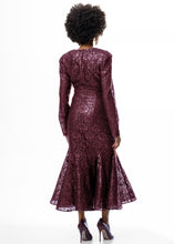 Load image into Gallery viewer, YVONNE DREESS BORDEAUX A PIECE OF ME
