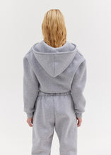 Load image into Gallery viewer, MABEL ZIP HOODIE (GREY) SUNSETGO
