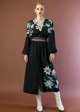 Load image into Gallery viewer, OLIVIA DRESS BLACK BEEME
