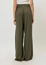 Load image into Gallery viewer, JOSEFINE STRIPPED PANTS KHAKI STRIPES SUNSETGO
