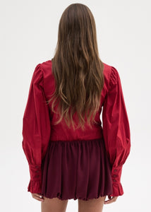CHRISTINA SHIRT RED SUNSETGO