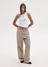 Load image into Gallery viewer, AGNES PANTS BEIGE STRIPES SUNSETGO
