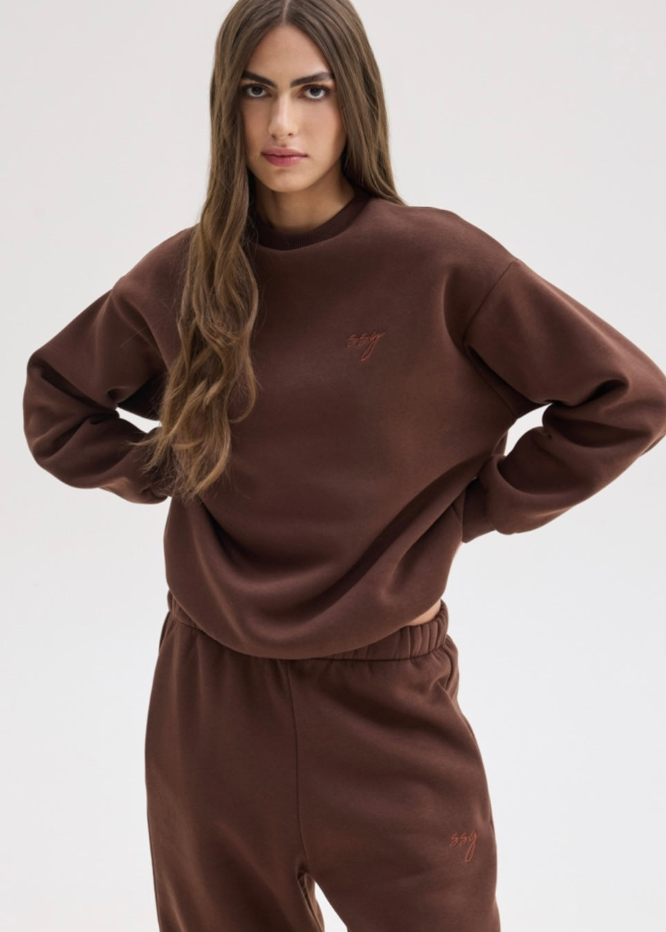MABEL SWEATSHIRT BROWN SUNSETGO