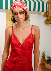 HIBISCUS DRESS RED ARPYES