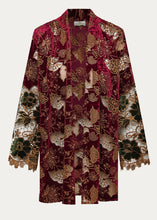 Load image into Gallery viewer, MASTERPIECE KIMONO BLAZER (CROCHET VELVET BELTED) NIDODILEDA
