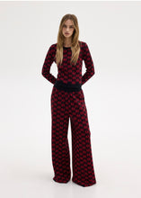 Φόρτωση εικόνας στο εργαλείο προβολής Συλλογής, NANCY KNIT PANTS BLACK SUNSETGO
