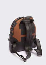 Load image into Gallery viewer, Backpack Large EA Logo Brown Elena Athanasiou
