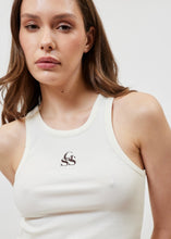 Load image into Gallery viewer, SIENNA TANK TOP WHITE SUNSETGO
