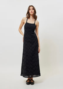 DIELLE DRESS BLACK SUNSETGO