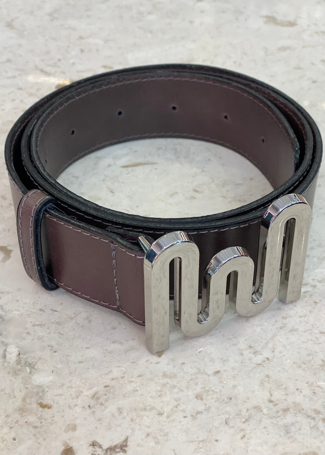 LOGO BELT ELEPHANT MILKWHITE