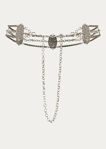 AMICA CHAIN BELT (TRIPLE EMBELLISHED) NIDODILEDA