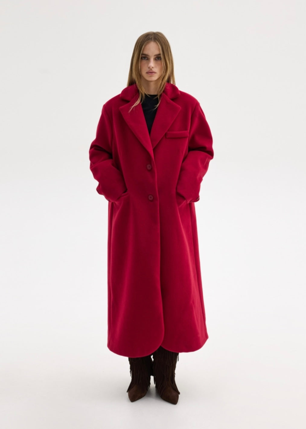 KATHIE COAT RED SUNSETGO