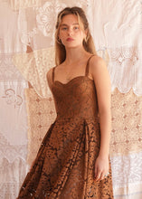 Load image into Gallery viewer, SONO DRESS BROWN MADAME SHOUSHOU
