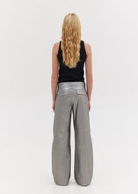 Load image into Gallery viewer, INAYA LEATHER PANTS (SILVER) SUNSETGO
