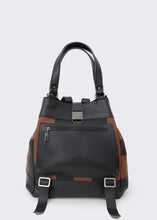 Load image into Gallery viewer, Comfort Bag Logo Brown Elena Athanasiou
