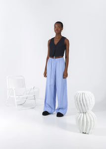 MELANIE C PANTS LIGHT BLUE ARPYES