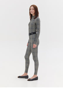 AVONIA LEGGINGS (PLAID) SUNSETGO