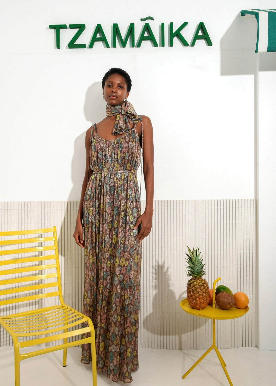 BREEZE DRESS BROWN ARPYES
