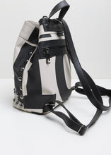 Load image into Gallery viewer, Hype Black N’ Metal Backpack EA Logo Nickel Elena Athanasiou
