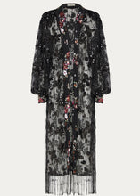 Load image into Gallery viewer, JUNENTA KIMONO (SEQUINED KNIT EMBELLISHED) NIDODILEDA
