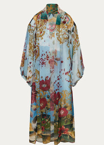 VISIONARY KIMONO (SEMI - SHEER PRINTED) NIDODILEDA