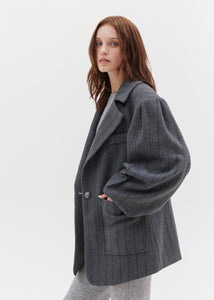 HEATHER COAT GREY SUNSETGO