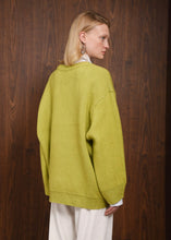 Load image into Gallery viewer, SELF LOVE PULLOVER LIME ARPYES
