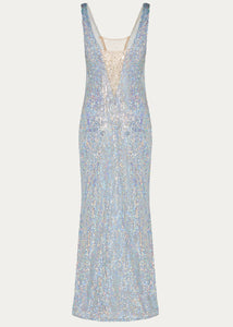 SHILOH DRESS (SEQUINED NET EMBELLISHED) NIDODILEDA