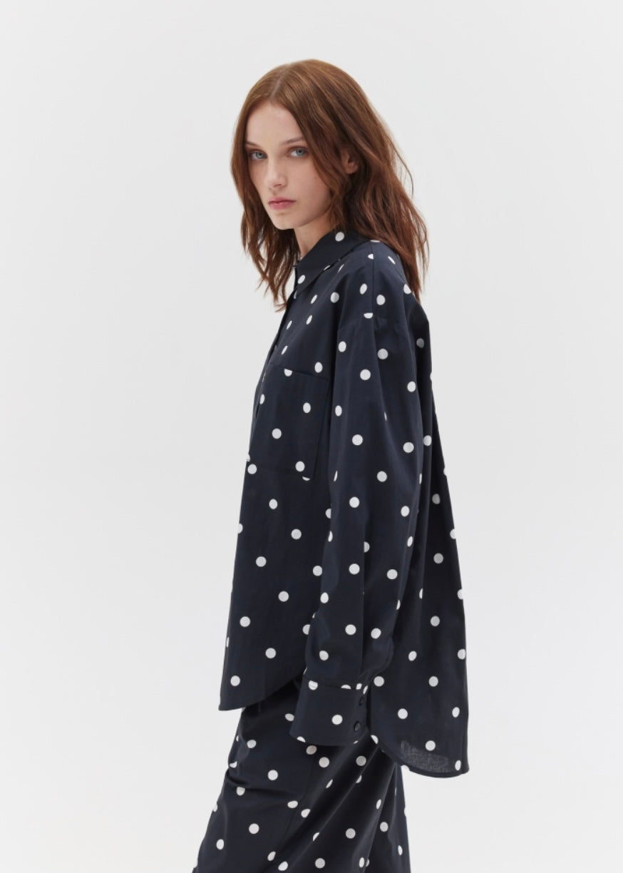 AGNES SHIRT (POLKA DOTS) SUNSETGO