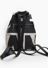 Load image into Gallery viewer, Hype Black N’ Metal Backpack EA Logo Gold Elena Athanasiou
