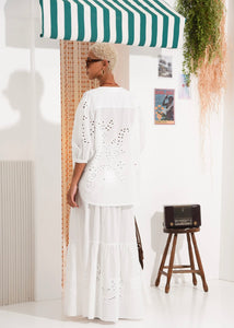 SOURSOP SKIRT WHITE ARPYES