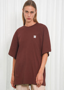 ME OVERSIZED T-SHIRT WINE ARPYES