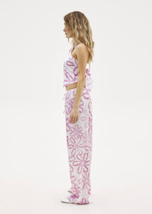 ZINA PRINTED PANTS (BLOSSOM) SUNSETGO