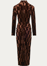 Load image into Gallery viewer, SENSE DRESS (VELVET BUTTONED) NIDODILEDA
