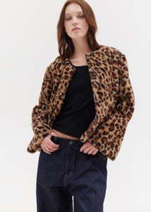 CHARLOTTE FAUX FUR (ANIMAL) SUNSETGO