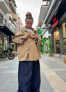 "MIRANDA" Coat PALOMAS Y MARGARITAS