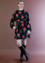 Load image into Gallery viewer, MIRELLA SHORT DRESS BLACK BEEME
