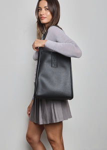 In The Name Tall Tote Black Elena Athanasiou