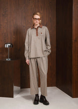 Load image into Gallery viewer, OBSERVER POLO BLOUSE BROWN ARPYES
