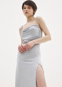 AELINA DRESS (SILVER) SUNSETGO