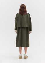 Load image into Gallery viewer, MATHIEW MONOCHROME TRENCH COAT (KHAKI) SUNSETGO
