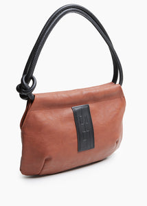 In The Name Shoulderbag Small Brown Elena Athanasiou