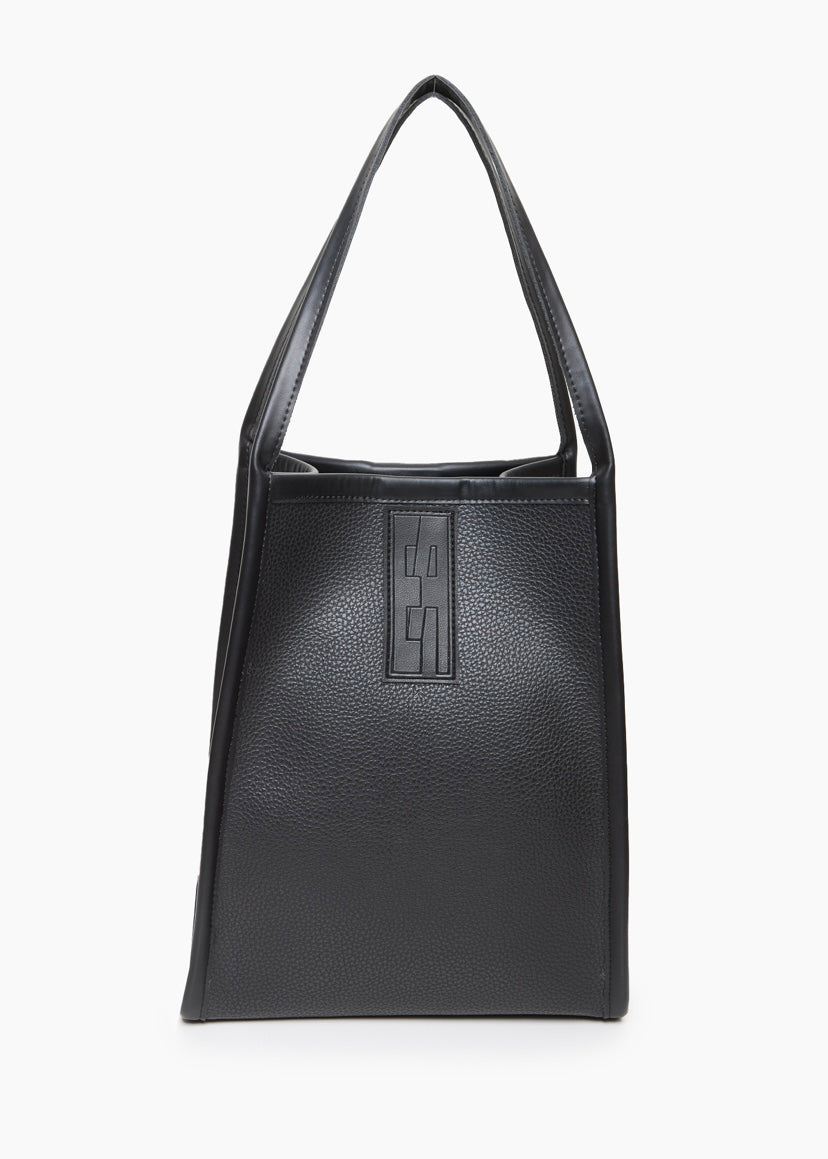 In The Name Tall Tote Black Elena Athanasiou