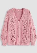Load image into Gallery viewer, DANNA CARDIGAN PALOMAS Y MARGARITAS
