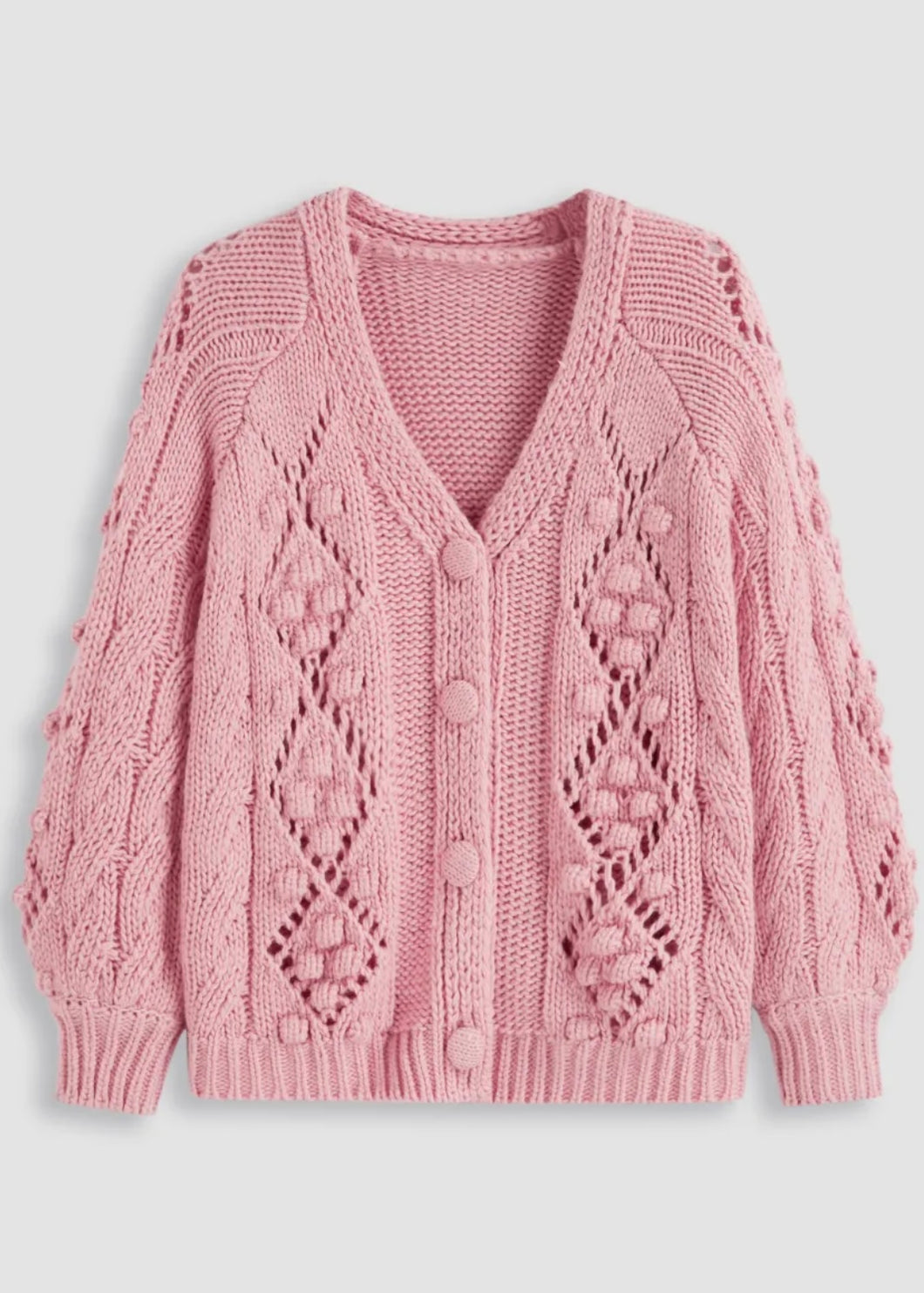 DANNA CARDIGAN PALOMAS Y MARGARITAS