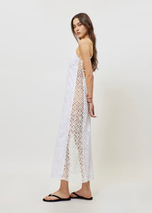 DIELLE DRESS WHITE SUNSETGO