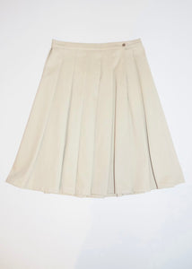 MIDI SKIRT ECROU MILKWHITE