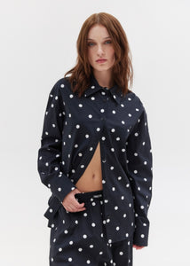 AGNES SHIRT (POLKA DOTS) SUNSETGO