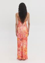 Load image into Gallery viewer, VENUS MAXI DRESS EL SOL FLORAL SUNSETGO
