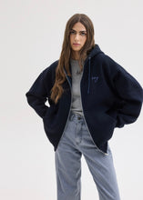 Φόρτωση εικόνας στο εργαλείο προβολής Συλλογής, LIZI ZIP HOODIE DARK BLUE SUNSETGO
